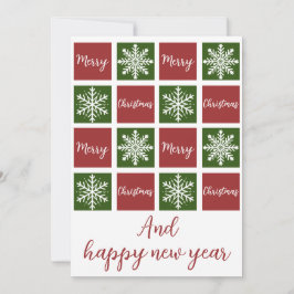 décor de Noël シーズンカード