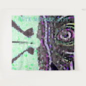 DECOR_Room_CUTEマザーギフト_SAGE_RMDESIGNFLO55 タペストリー (正面(横))