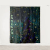 DECOR_Room_CUTE MOTHER GIFT_blue _RMDESIGNFLO55 タペストリー (正面)