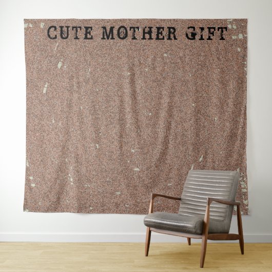 DECOR_Room_CUTE MOTHER GIFT_BROWN_RMDESIGNFLO55 タペストリー (インサイチュ(横))