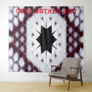 DECOR_Room_CUTE MOTHER GIFT_RED_RMDESIGNFLO55 タペストリー