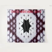 DECOR_Room_CUTE MOTHER GIFT_RED_RMDESIGNFLO55 タペストリー (正面(横))