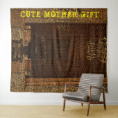 DECOR_Room_CUTE MOTHER GIFT_YELLOW_RMDESIGNFLO55 タペストリー (インサイチュ(横))