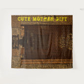 DECOR_Room_CUTE MOTHER GIFT_YELLOW_RMDESIGNFLO55 タペストリー (正面(横))