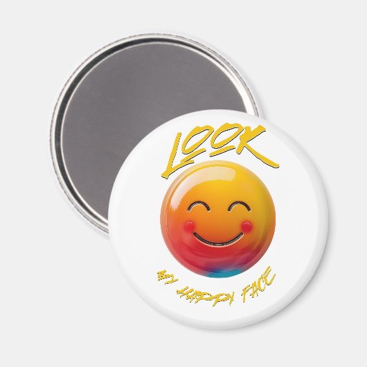 ¡Decora con Amor! Imanes con Caritas Felices マグネット (正面/裏面)