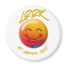 ¡Decora con Amor! Imanes con Caritas Felices