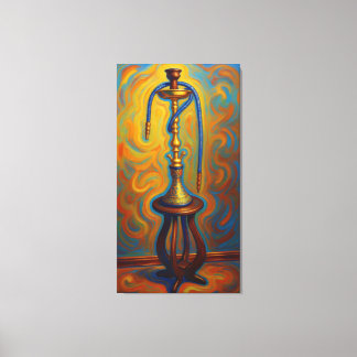 decoración lienzo HOOKAH arte oriental キャンバスプリント