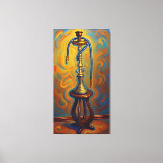 decoración lienzo HOOKAH arte oriental キャンバスプリント (正面)