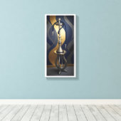 decoración lienzo HOOKAH arte oriental キャンバスプリント (インサイチュ (ウッドフロア))