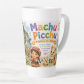 DECORACION PARA NIÑOS MACHUPICCHU カフェラテマグ (右アングル)