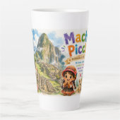 DECORACION PARA NIÑOS MACHUPICCHU カフェラテマグ (正面)