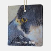 Decorah North：再建と再生の年 セラミックオーナメント (左)