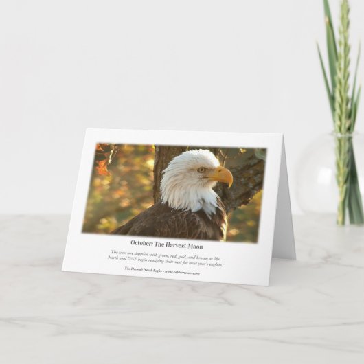 Decorah North Eagles：収穫月 カード (裏面)