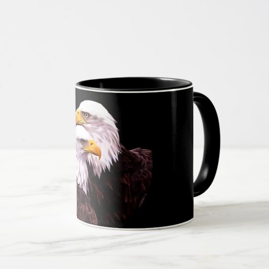 Decorah North Eagles Mr. NorthとDNF Mug マグカップ (正面右)