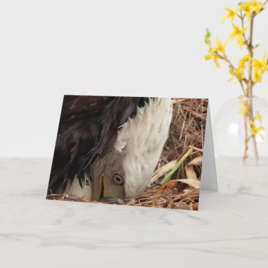 Decorah North Eagles: The Worm Moon カード (黄色い花)