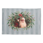 Decorate for holidays via bed 枕カバー (裏面)