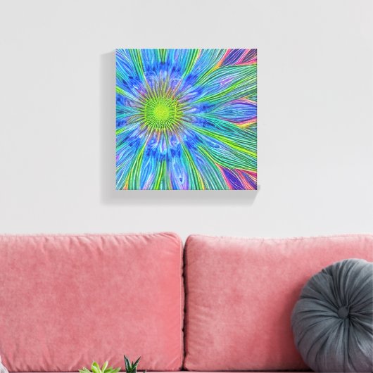 Decorated キャンバスプリント (インサイチュ (リビング))