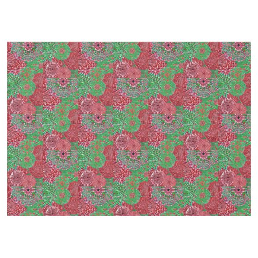 Decorated テーブルクロス (正面(横))