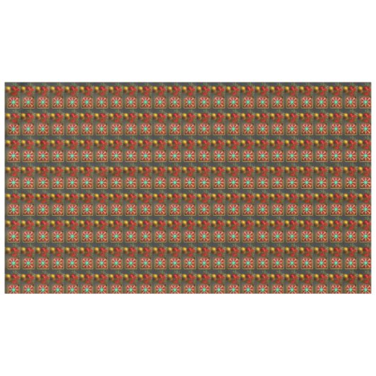 Decorated テーブルクロス (正面(横))