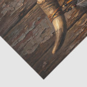 Decorated Cattle Skull Decoupage 薄葉紙 (詳細)