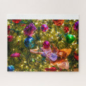 Decorated Christmas Puzzle, 16" x 20", 520 pieces  ジグソーパズル (横)