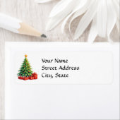 Decorated Christmas Tree, ラベル (インサイチュ)