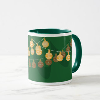 Decorated Christmas tree mug マグカップ