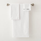 decorated Towel "Luxe & Minimalist" バスタオルセット (インサイチュ)