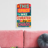 Decorated With Delusion & Taste Modern Canvas キャンバスプリント (インサイチュ (リビング))