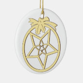 Décoration de Noël à suspendre セラミックオーナメント (右)