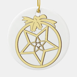 Décoration de Noël à suspendre セラミックオーナメント