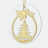 Décoration de Noël à suspendre セラミックオーナメント (左)