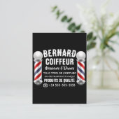 Décoration de salon de coiffure ポストカード (スタンド正面)