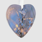 Décoration sapin de Noël, coeur オーナメント (正面)