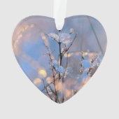 Décoration sapin de Noël, coeur オーナメント (裏面)