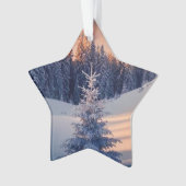 Décoration sapin de Noël, étoiles  オーナメント (正面)