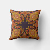 decoration textile classic print digital motifs se クッション (裏面)
