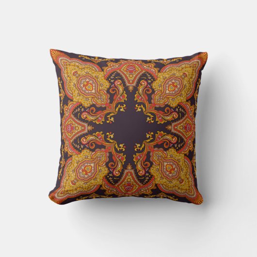 decoration textile classic print digital motifs se クッション (正面)