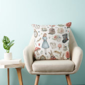 Decorative Alice in Wonderland Throw Pillow クッション (椅子)