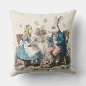 Decorative Alice in Wonderland Throw Pillow クッション (裏面)