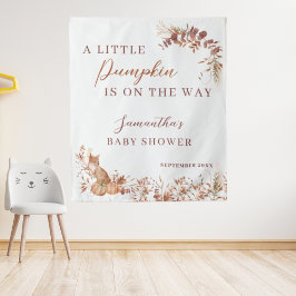 Decorative Autumn Terracotta Fox Pumpkin タペストリー