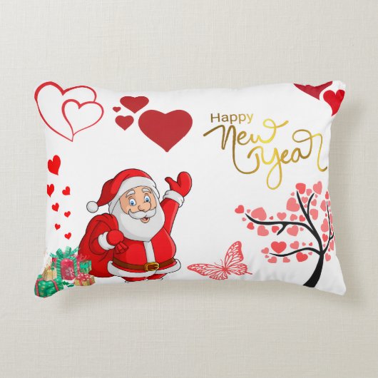 Decorative Bed & Sofa Pillow アクセントクッション (正面)