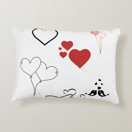 Decorative Bed & Sofa Pillow アクセントクッション (裏面)