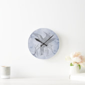 Decorative Bird Art Penmanship ラウンド壁時計 (ホーム)