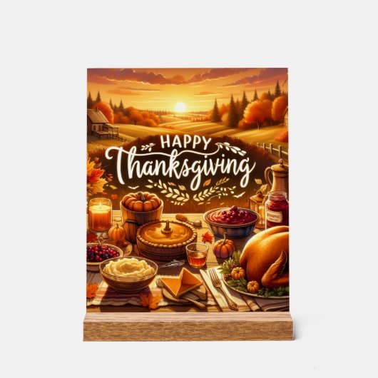 Decorative block アクリルサイン (正面)