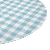 Decorative Blue Buffalo Check カッティングボード (角)