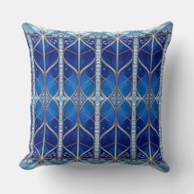 Decorative Blue Pattern