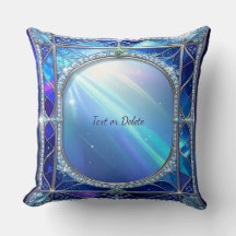 Decorative Blue Pattern