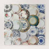 Decorative China Plate Collection Art ジグソーパズル (横)