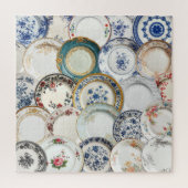 Decorative China Plate Collection Art ジグソーパズル (縦)